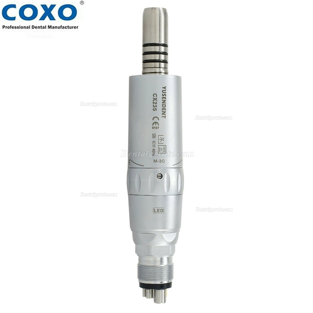 YUSENDENT CX235-1C Dental Faseroptik LED Niedriger Geschwindigkeit Handst&uuml;ck Satz